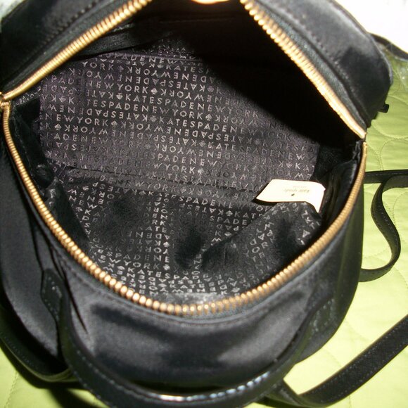 Kate Spade Star Bright black Owl Tomi Nylon Backpack With Wallet main image 10